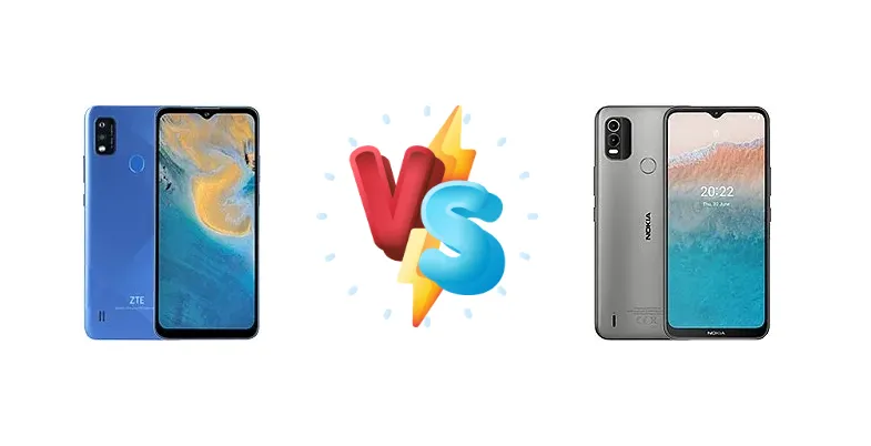 ZTE Blade A51 vs Nokia C21 Plus