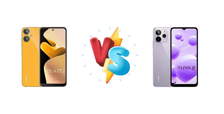 Lava Blaze 2 vs Lava Yuva 2 Pro