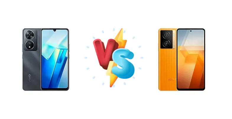 vivo T2 (India) vs vivo iQOO Z7 (China)