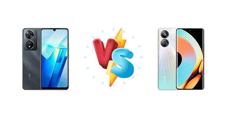 vivo T2 (India) vs Realme 10 Pro+