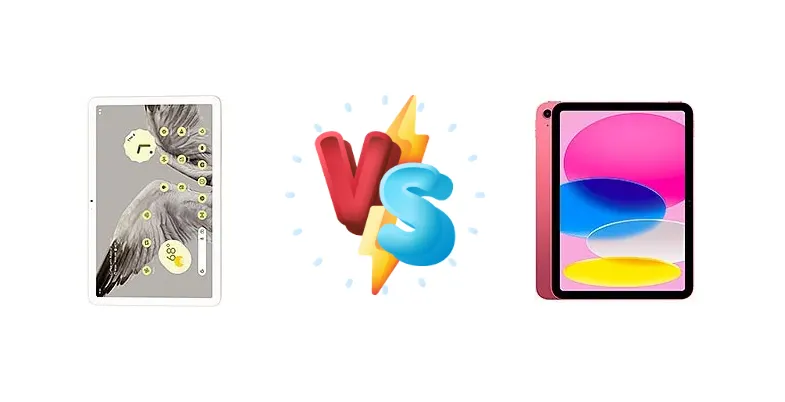 Google Pixel Tablet vs Apple iPad (2022)
