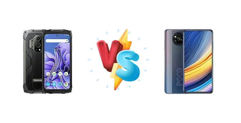 Blackview BV9300 vs Xiaomi Poco X3 Pro