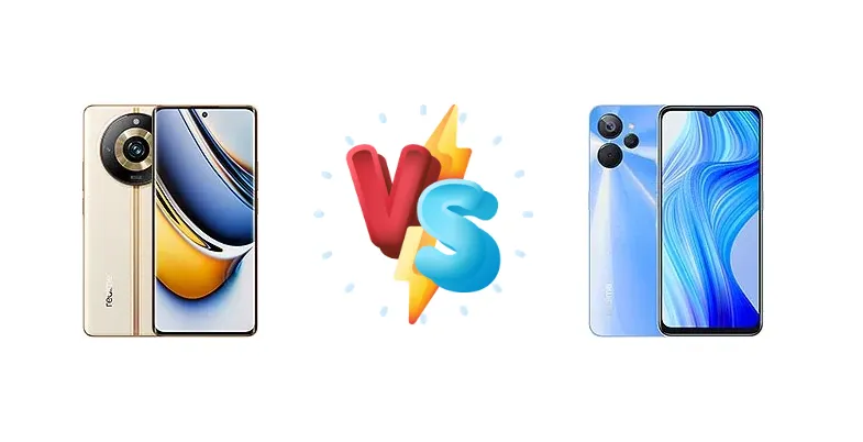 Realme 11 Pro+ vs Realme 10T