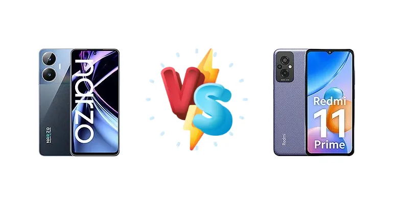 Realme Narzo N55 vs Xiaomi Redmi 11 Prime