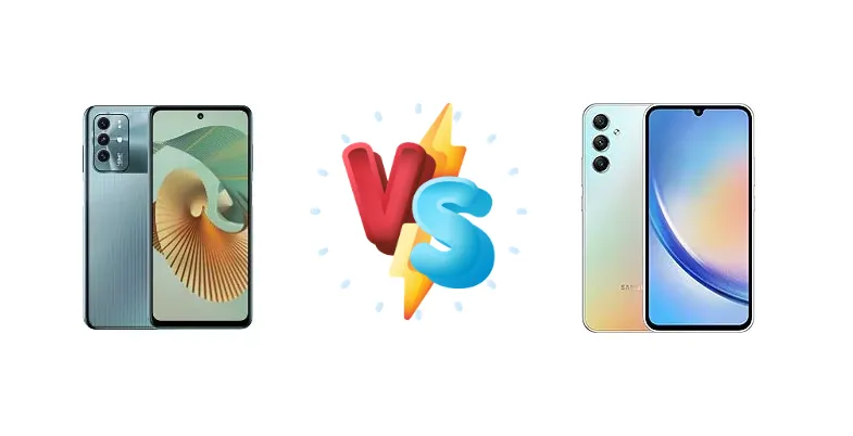 ZTE Blade V40 vs Samsung Galaxy A34