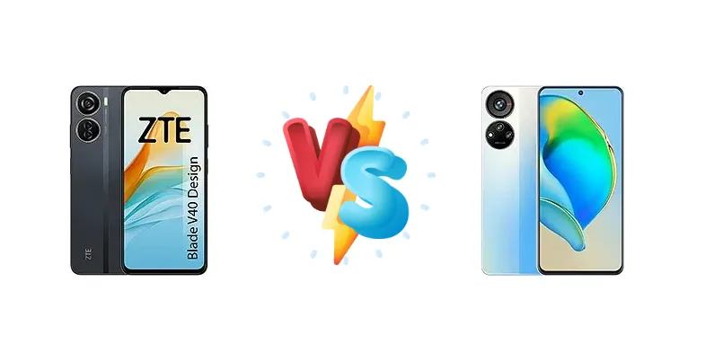 ZTE Blade V40 Design vs ZTE Blade V40s