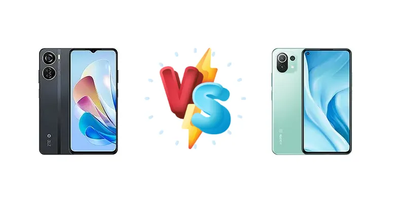 ZTE Blade V41 Vita vs Xiaomi Mi 11 Lite 5G