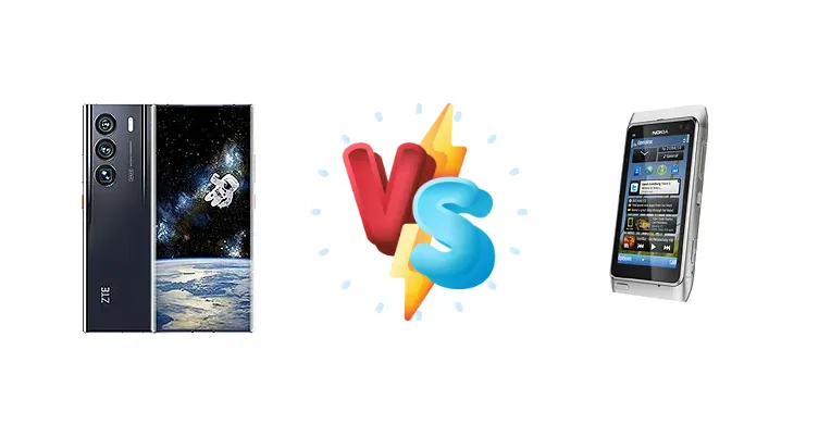 ZTE Axon 40 Ultra Space Edition vs Nokia N8
