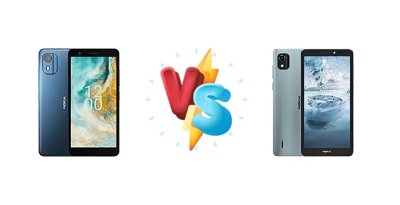 Nokia C02 vs C2 2nd: Budget Phone Showdown