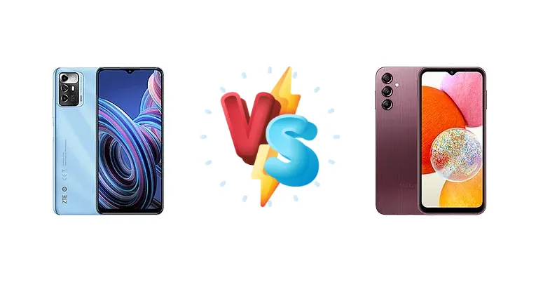 ZTE Blade A72 5G vs Samsung Galaxy A14