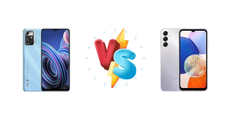 ZTE Blade A72 5G vs Samsung Galaxy A14 5G
