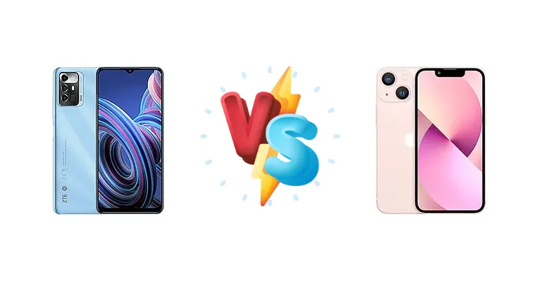 ZTE Blade A72 5G vs Apple iPhone 13 mini