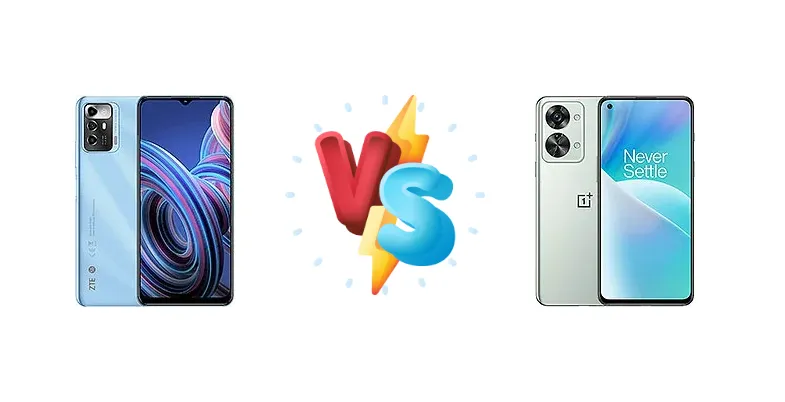 ZTE Blade A72 5G vs OnePlus Nord 2T