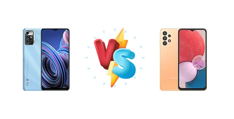 ZTE Blade A72 5G vs Samsung Galaxy A13