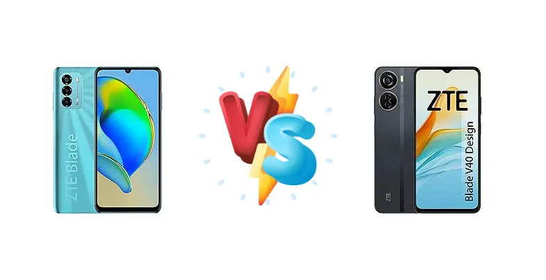 ZTE Blade V40 Vita vs ZTE Blade V40 Design