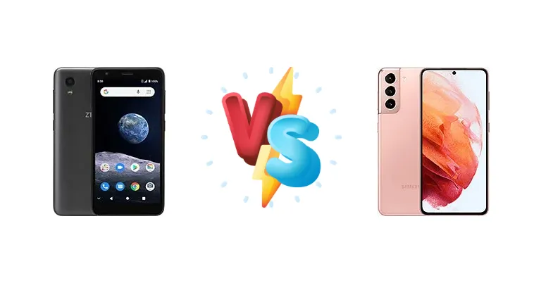 ZTE Blade A3 Plus vs Samsung Galaxy S21 5G