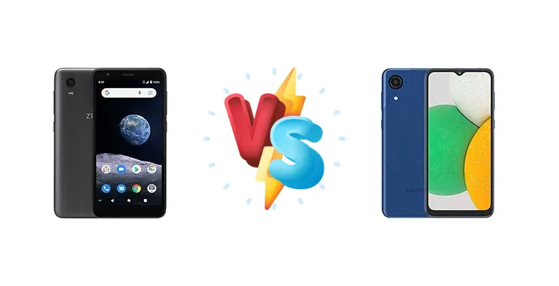 ZTE Blade A3 Plus vs Samsung Galaxy A03 Core