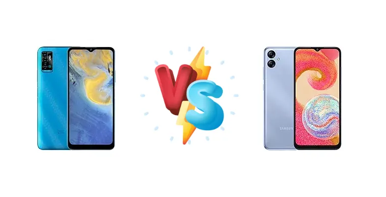 ZTE Blade A71 vs Samsung Galaxy A04e