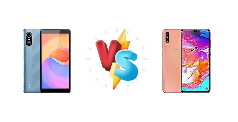 ZTE Blade A31 Plus vs Samsung Galaxy A70