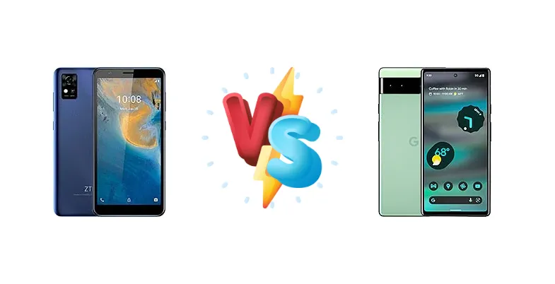 ZTE Blade A31 vs Google Pixel 6a