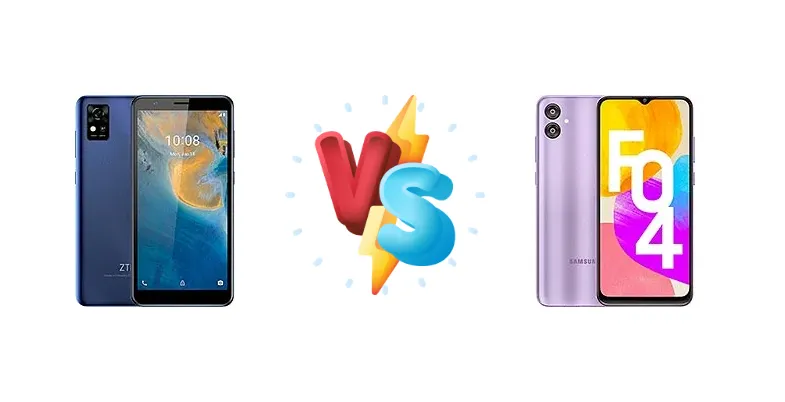 ZTE Blade A31 vs Samsung Galaxy F04