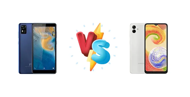 ZTE Blade A31 vs Samsung Galaxy A04