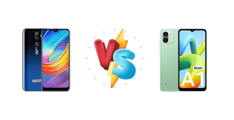 Yezz Max 2 Ultra vs Xiaomi Redmi A1