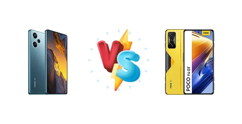 Xiaomi Poco F5 vs Xiaomi Poco F4 GT