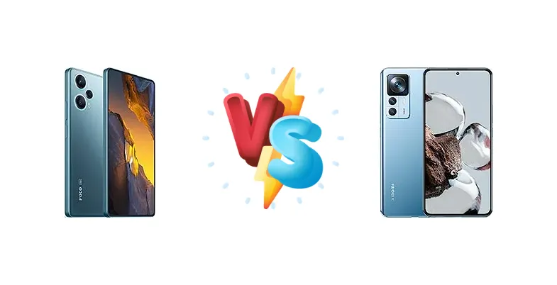 Xiaomi Poco F5 vs Xiaomi 12T