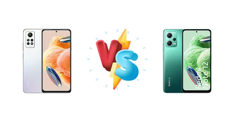 Xiaomi Redmi Note 12 Pro 4G vs Xiaomi Redmi Note 12