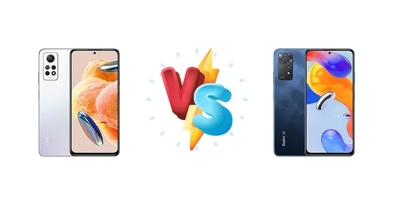 Xiaomi Redmi Note 12 Pro 4G vs Xiaomi Redmi Note 11 Pro 5G