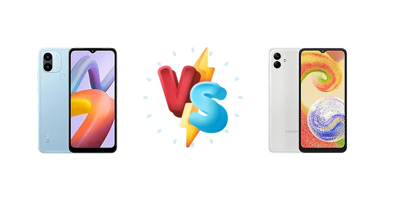 Xiaomi Redmi A2+ vs Samsung Galaxy A04