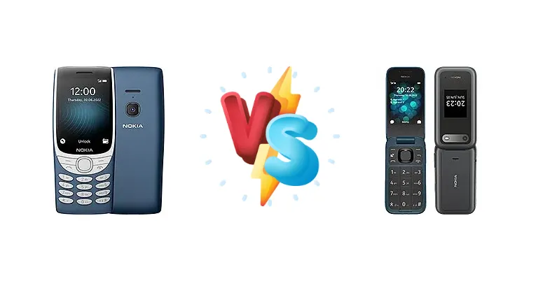 Nokia 8210 4G vs Nokia 2660 Flip