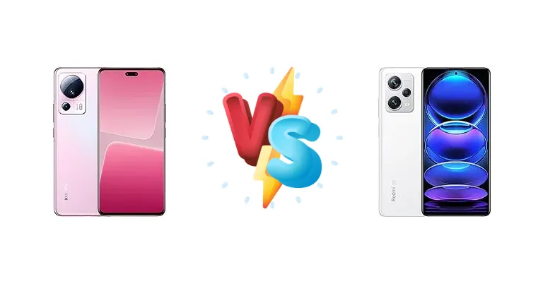 Xiaomi 13 Lite vs Xiaomi Redmi Note 12 Pro+