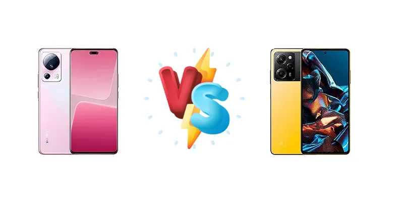 Xiaomi 13 Lite vs Xiaomi Poco X5 Pro