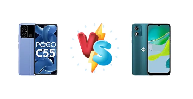 Xiaomi Poco C55 vs Motorola Moto E13