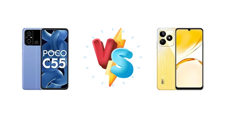 Xiaomi Poco C55 vs Realme Narzo N53