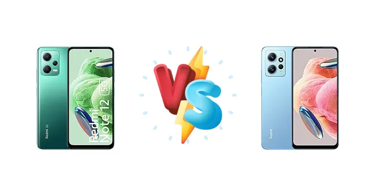 Xiaomi Redmi Note 12 vs Xiaomi Redmi Note 12 4G