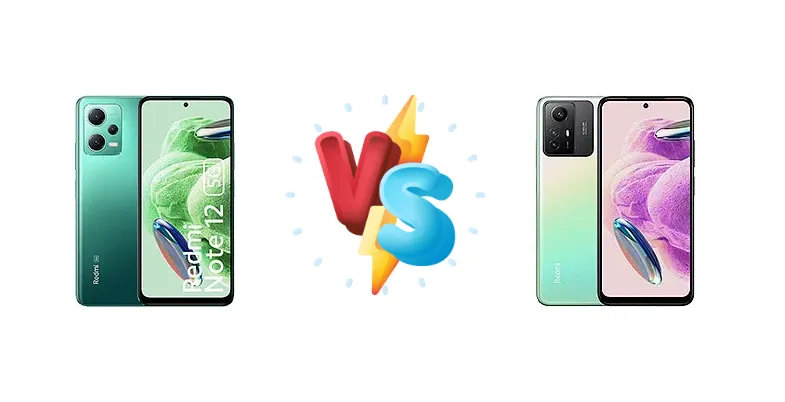 Xiaomi Redmi Note 12 vs Xiaomi Redmi Note 12S