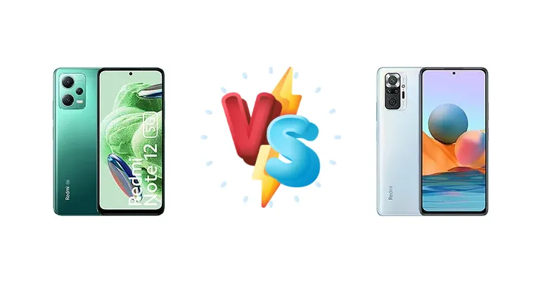 Xiaomi Redmi Note 12 vs Xiaomi Redmi Note 10 Pro