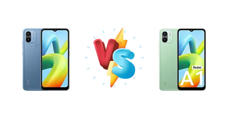 Xiaomi Poco C50 vs Xiaomi Redmi A1