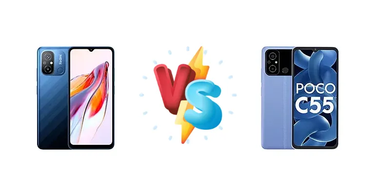 Xiaomi Redmi 12C vs Xiaomi Poco C55