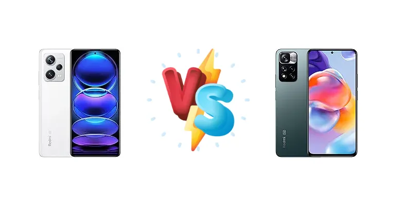 Xiaomi Redmi Note 12 Pro+ vs Xiaomi Redmi Note 11 Pro+ 5G
