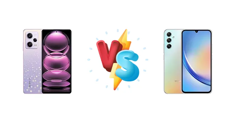 Xiaomi Redmi Note 12 Pro vs Samsung Galaxy A34