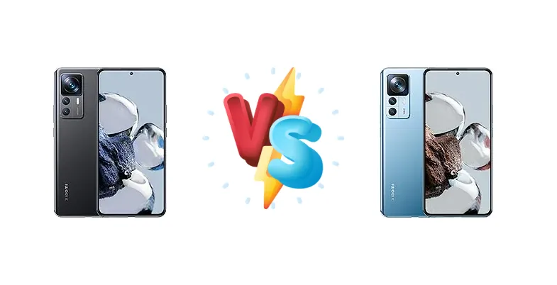 Xiaomi 12T Pro vs Xiaomi 12T