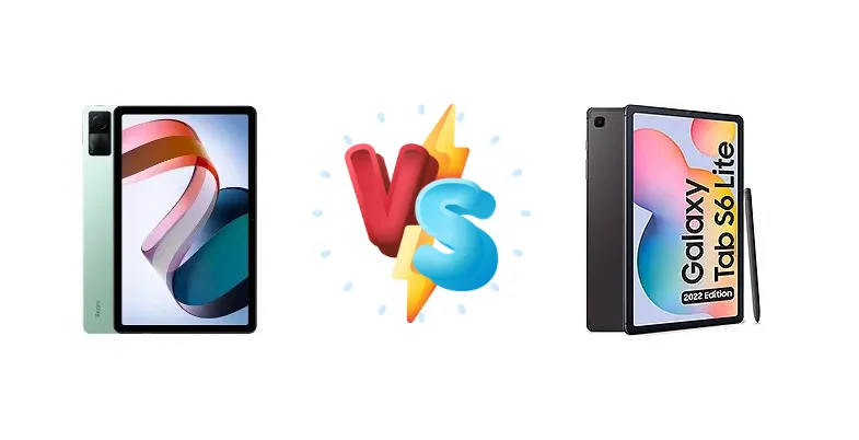 Xiaomi Redmi Pad vs Samsung Galaxy Tab S6 Lite (2022)