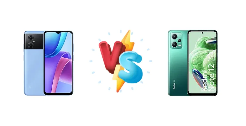 Xiaomi Redmi Note 11R vs Xiaomi Redmi Note 12