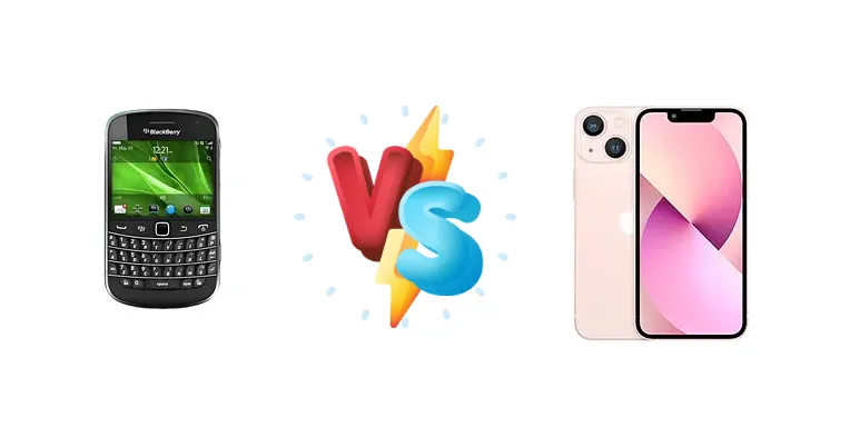 BlackBerry Bold vs. iPhone 13 mini: A Tech Throwback