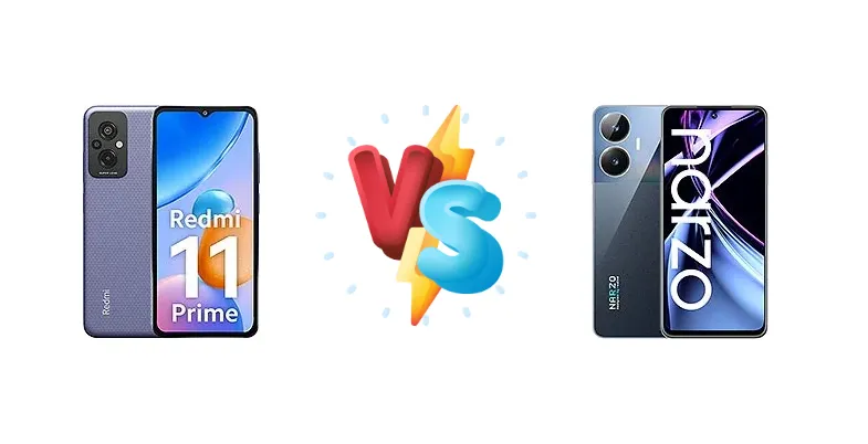 Xiaomi Redmi 11 Prime vs Realme Narzo N55