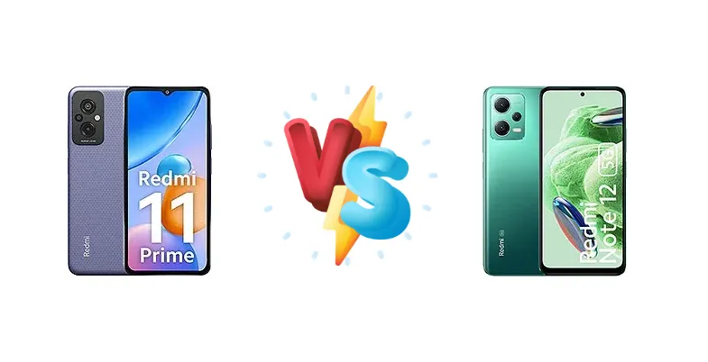 Xiaomi Redmi 11 Prime vs Xiaomi Redmi Note 12